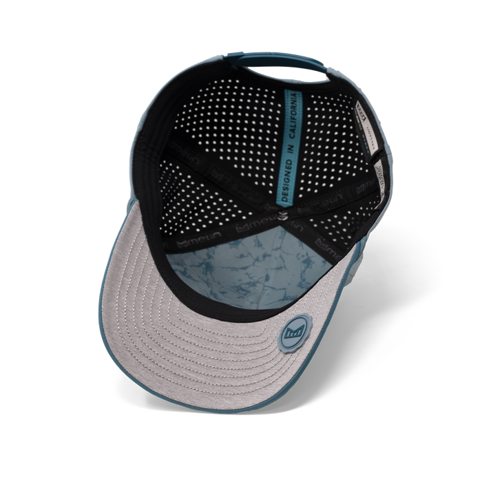 The inside view of melin's Odysea Rope Bulls Icon Hydro - Blue Haze / Pool Blue
