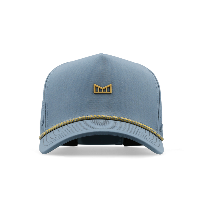 melin Odysea Rope Bulls Icon Hydro Blue Stone Gum snapback hat