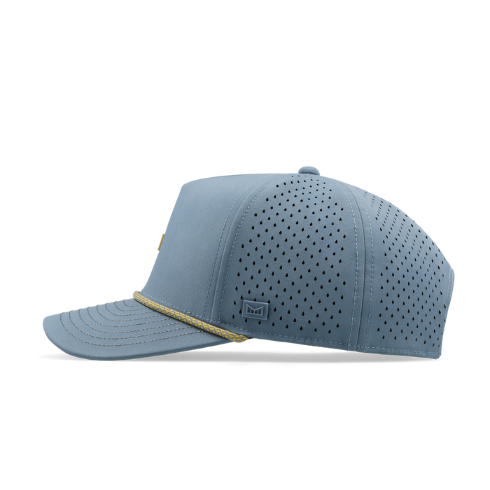melin Odysea Rope Bulls Icon Hydro Blue Stone Gum snapback hat