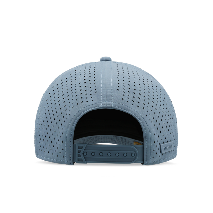 melin Odysea Rope Bulls Icon Hydro Blue Stone Gum snapback hat