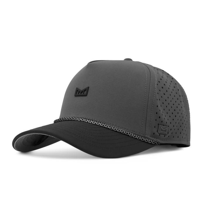 The angled view of melin's Odysea Rope Bulls Icon Hydro - Charcoal / Black