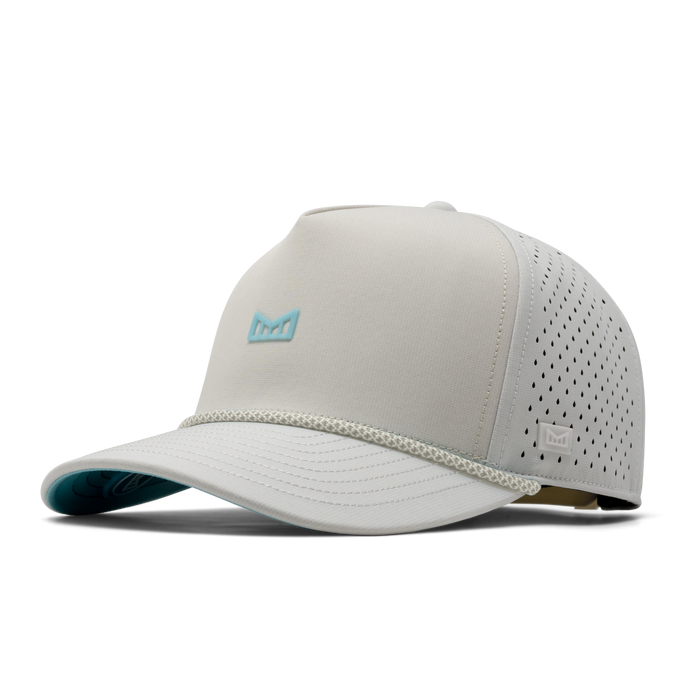 The front, angled view of the melin Odysea Rope Bulls Icon Hydro  Split Fit in  Colada