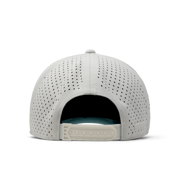 The back view of the melin Odysea Rope Bulls Icon Hydro  Split Fit in  Colada