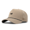 The front, angled view of the melin Odysea Rope Bulls Icon Hydro  Split Fit in  Khaki