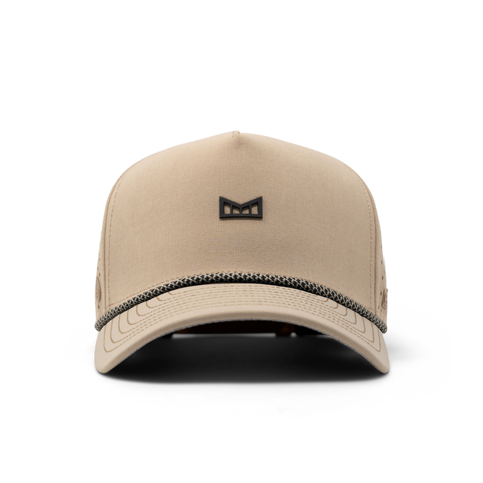 The front view of the melin Odysea Rope Bulls Icon Hydro  Split Fit in  Khaki