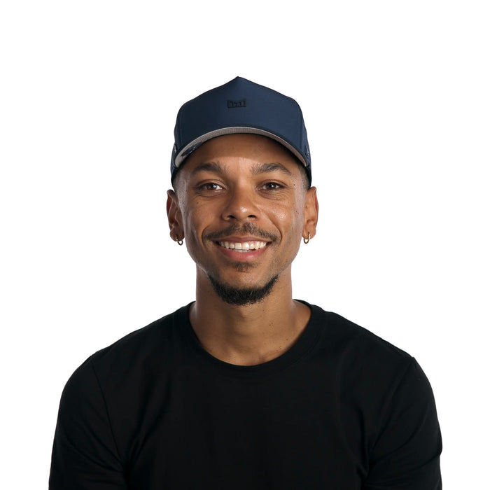 The model-image of melin's Odyssey Rope Bulls Icon Hydro hat - Navy / Dark Navy