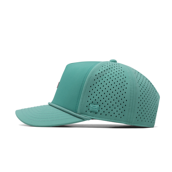The side view of the melin Odysea Rope Bulls Icon Hydro  Split Fit in  Whatamelin
