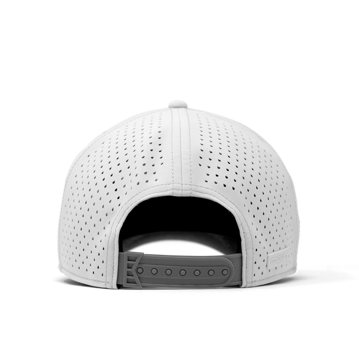 The back view of melin's Odysea Rope Bulls Icon Hydro - White / Grey