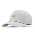 The front, angled view of the melin Odysea Rope Bulls Icon Hydro  Split Fit in  White / Gum