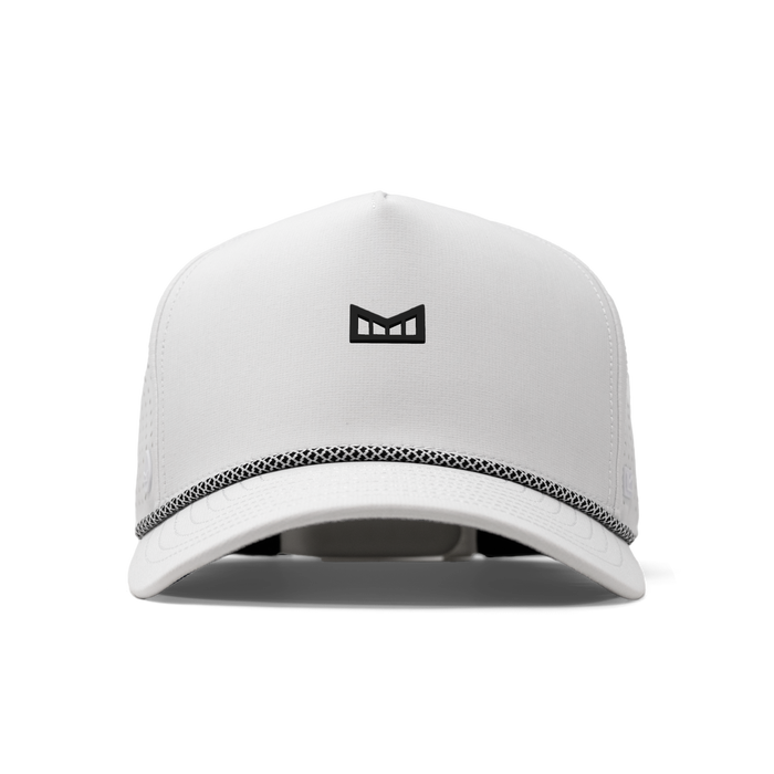 The front view of the melin Odysea Rope Bulls Icon Hydro  Split Fit in  White