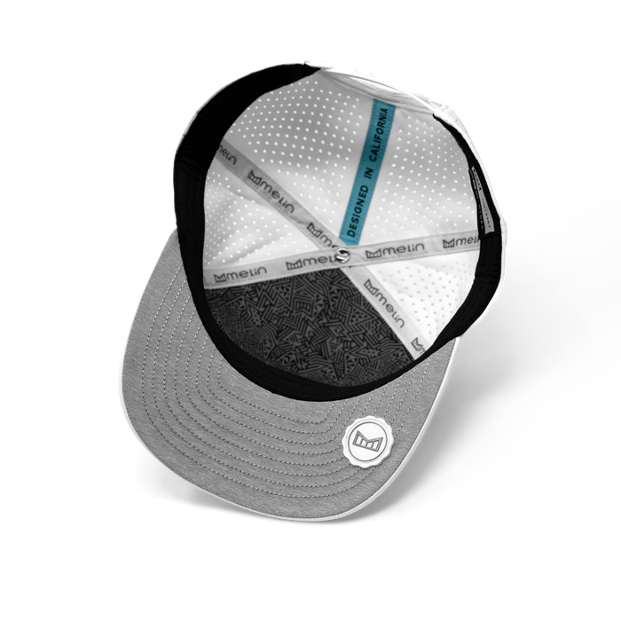 The inside view of the melin Odysea Rope Bulls Icon Hydro  Split Fit in  White