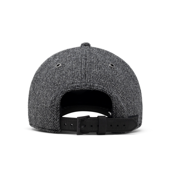 The back view of the melin Odysea Scout Thermal  Split Fit in Charcoal / Herringbone