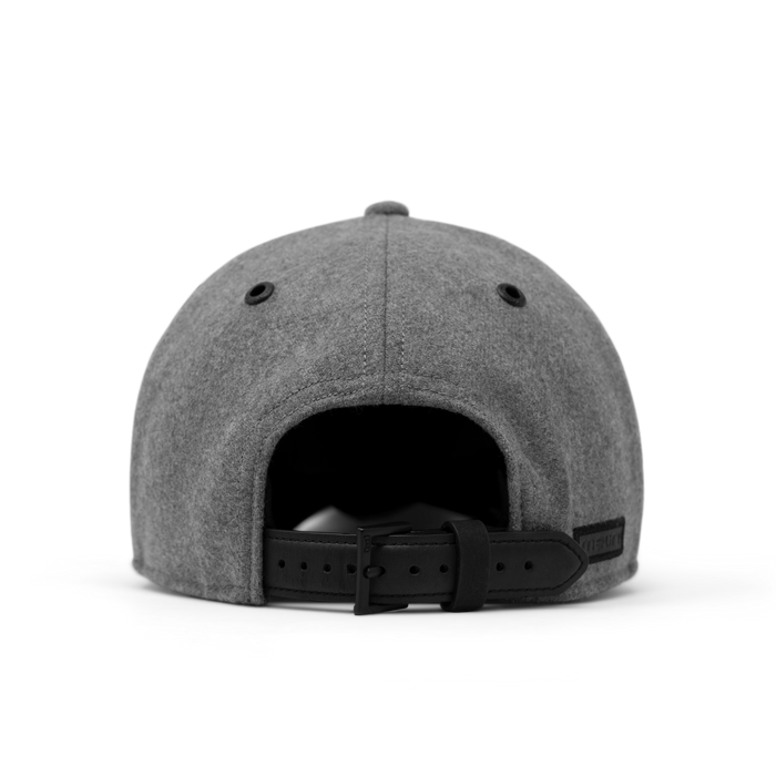 The back view of the melin Odysea Scout Thermal  Split Fit in Heather Grey / Black