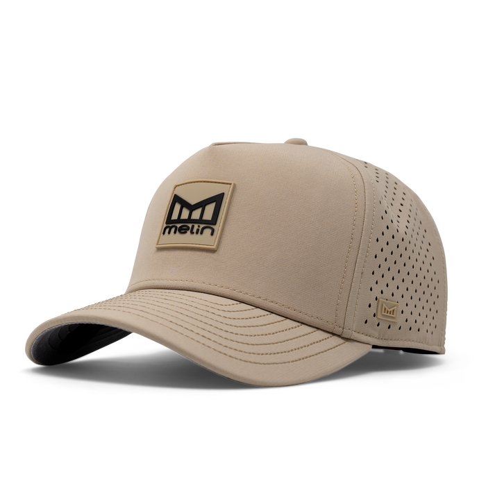 The angled view of melin's Odysea Stacked Hydro - Khaki