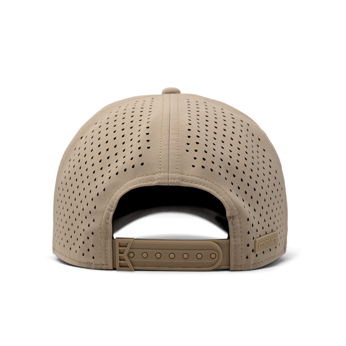 The back view of melin's Odysea Stacked Hydro - Khaki
