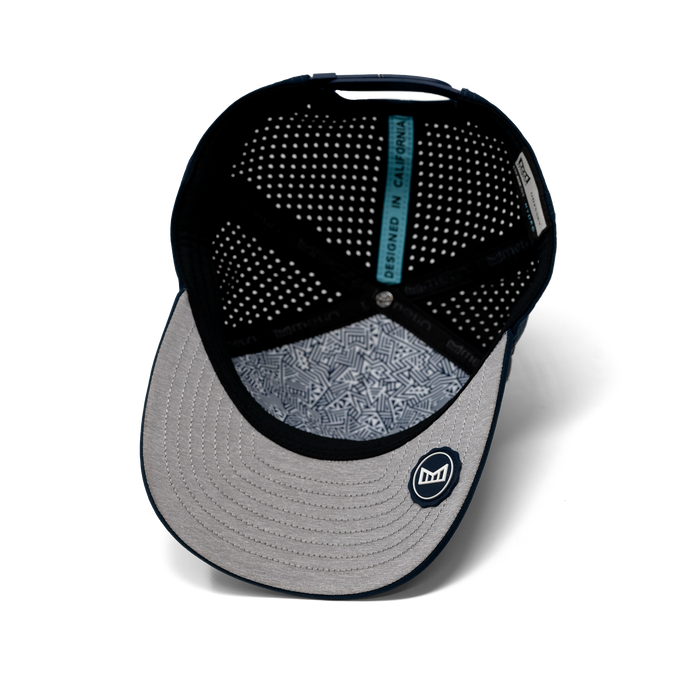The inside of melin's Odysea Stacked Hydro hat in Navy