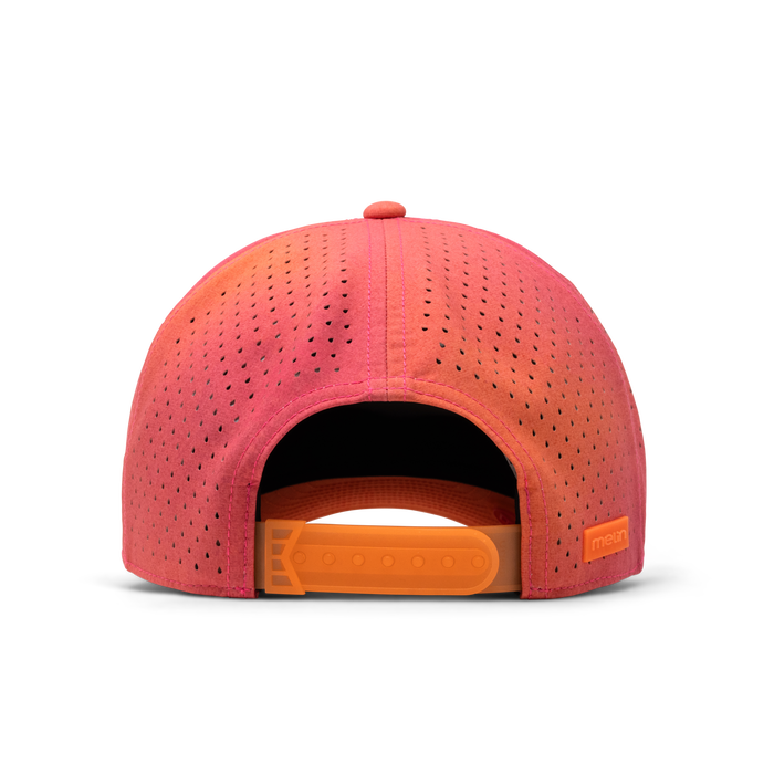 The back view of the melin Odysea Stacked Hydro  Split Fit in Sunset Aura