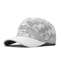 The front, angled view of the melin Odysea Stacked Infinite Thermal  Split Fit in Snow Camo