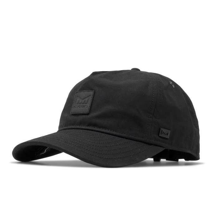 The front, angled view of the melin Odysea Stacked Thermal  Split Fit in Black