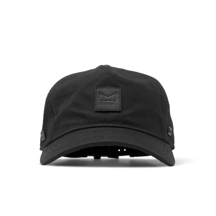 The front view of the melin Odysea Stacked Thermal  Split Fit in Black
