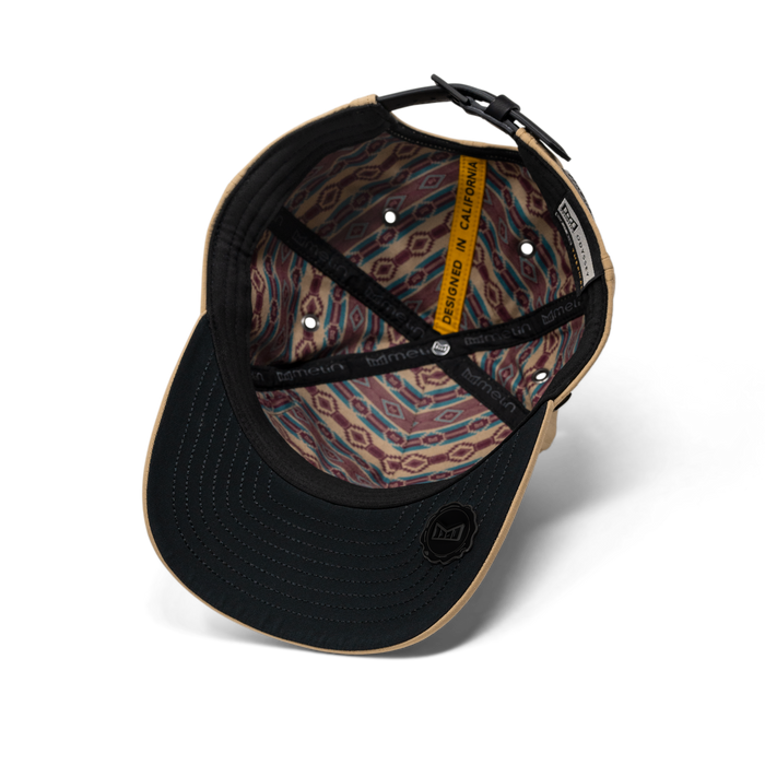 The inside view of the melin Odysea Stacked Thermal  Split Fit in Khaki