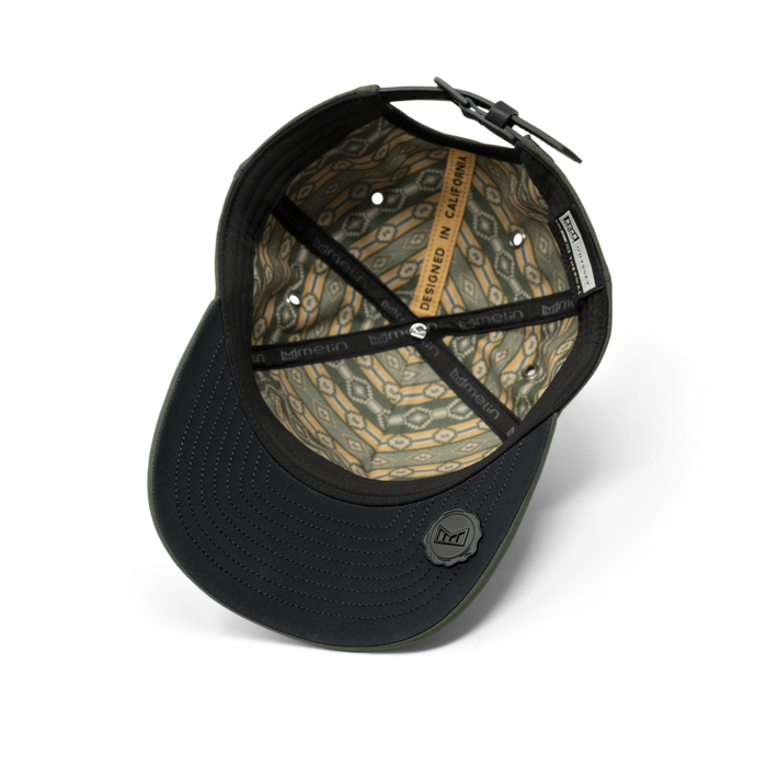 The inside view of the melin Odysea Stacked Thermal  Split Fit in Military