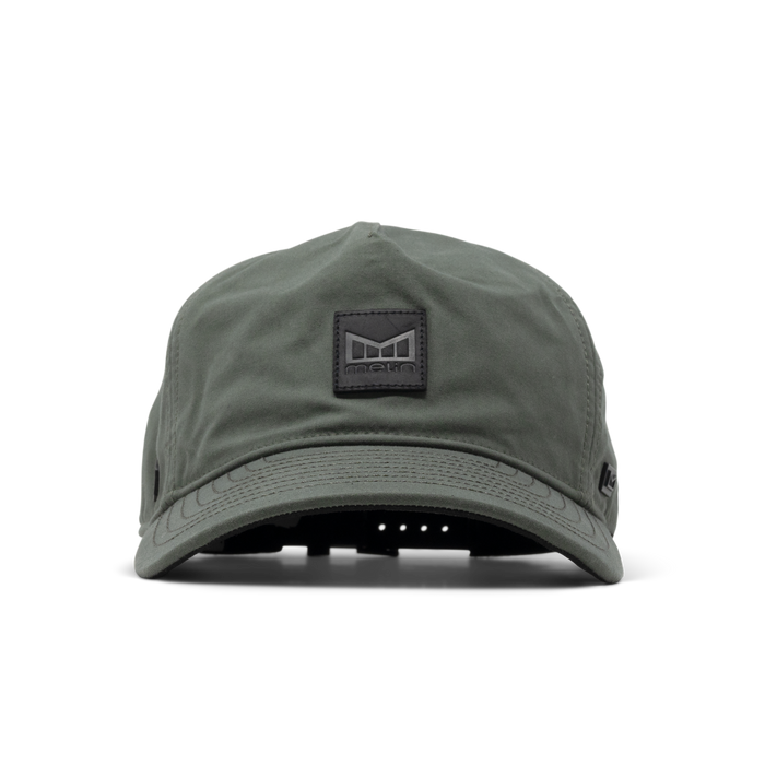 The front view of the melin Odysea Stacked Thermal  Split Fit in Surplus