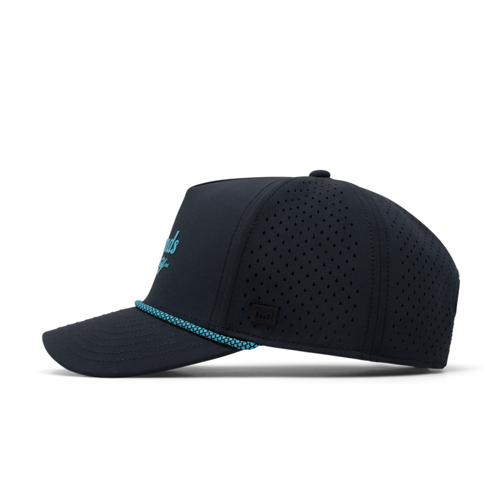The side view of the melin Split Fit Odysea Weekends Hydro  in Black