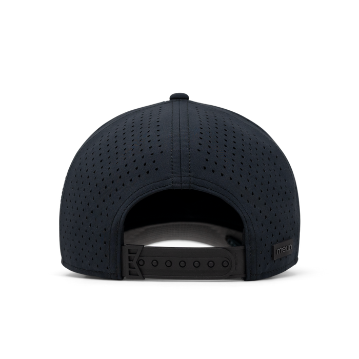 The back view of the melin Split Fit Odysea Weekends Hydro  in Black
