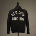 OLD CROW RACING - HALF ZIP SWEAT - BLACK