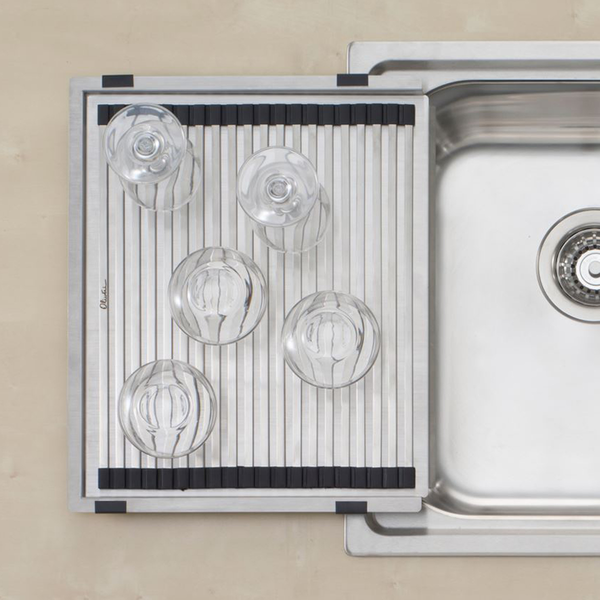 Oliveri Bench Top Drainer Set Lifestyle - The Blue Space