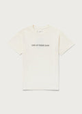 ONE OF THESE DAYS LOGO  TEE S/S  - BONE