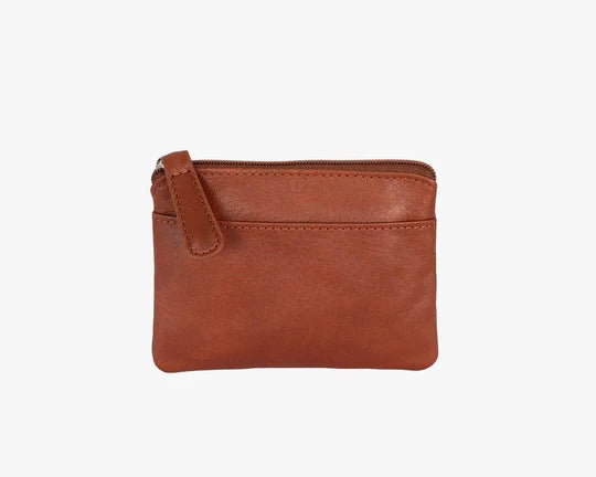 Osgoode Marley 1902 Leather Zip Top Card Case With Pocket