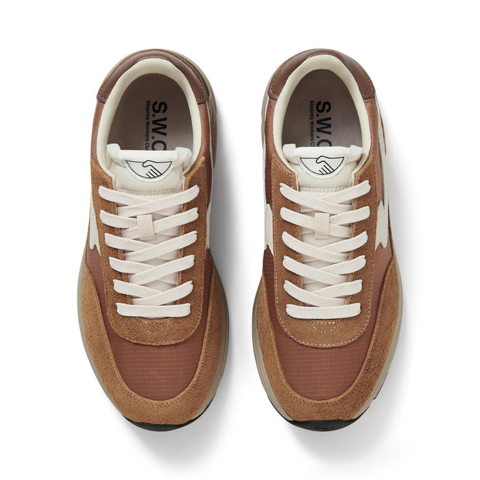 OSIER S-STRIKE SUEDE MIX - BROWN