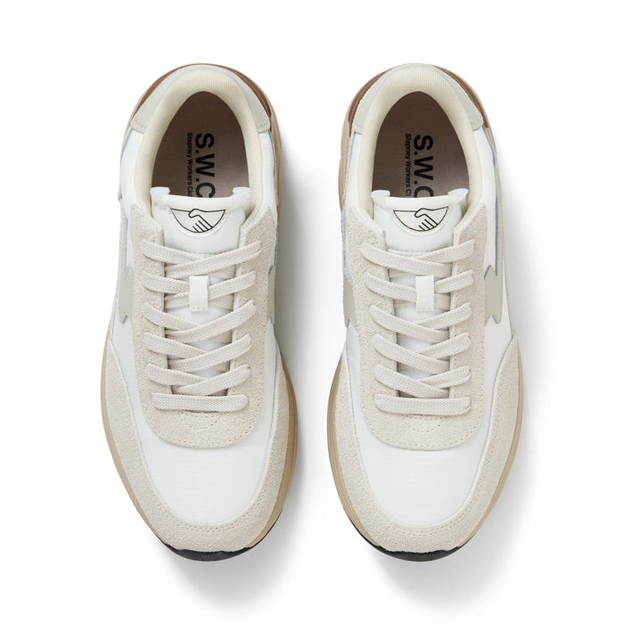OSIER S-STRIKE SUEDE MIX - SPRING WHITE