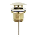 Otti Universal Mushroom 32mm Pop Up Waste - Brushed Gold M43BG - The Blue Space