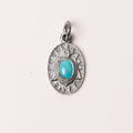P-504 Thunderbird Metal with Turquoise