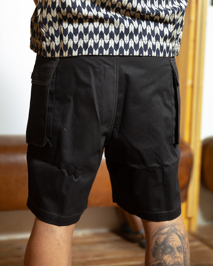 P43 Short Pants - Black HBT