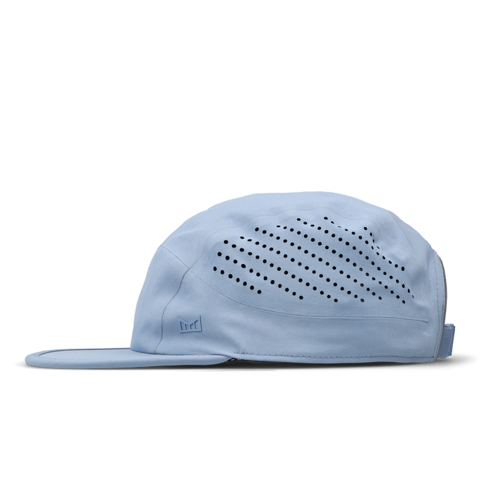 The side view of the melin Pace Hydro VO2 hat in Allure