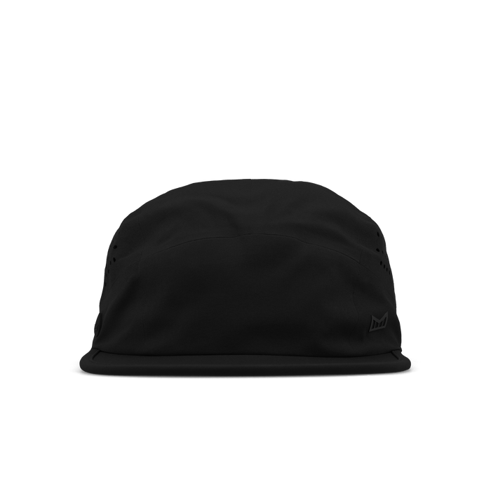 The frontal view of the melin Pace Hydro VO2 hat in Shadow