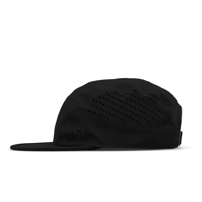 The side view of the melin Pace Hydro VO2 hat in Shadow