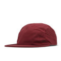 The angled view of the melin Pace Hydro VO2 hat in Tawny Port