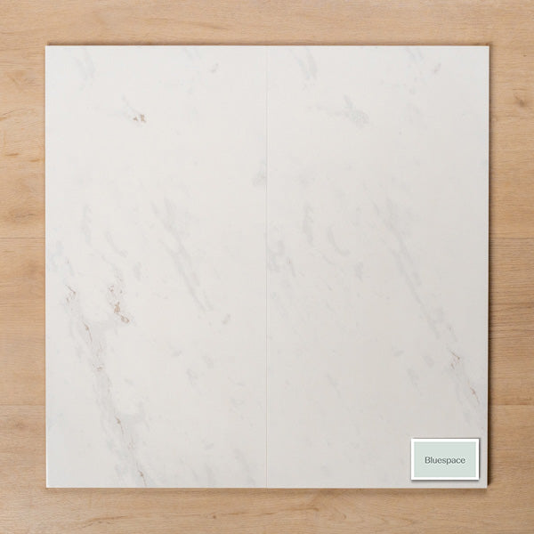 Paradise Calacatta Gloss Rectified Ceramic Tile 300x600mm Double - The Blue Space