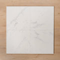 Paradise Calacatta Matt Rectified Ceramic Tile 300x300mm Straight Pattern - The Blue Space