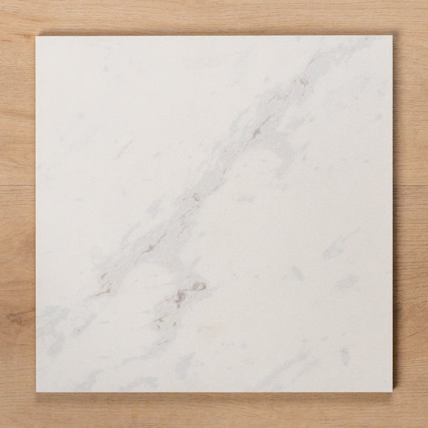Paradise Calacatta Matt Rectified Ceramic Tile 300x300mm - The Blue Space