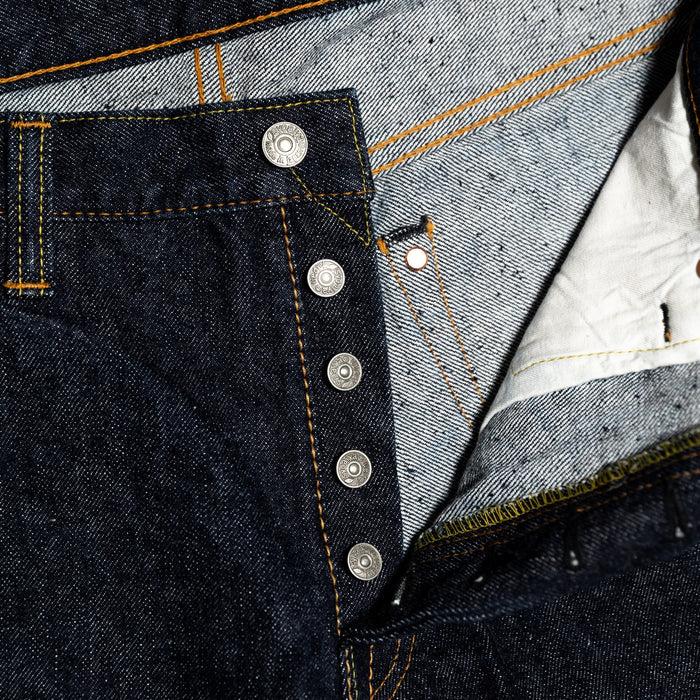 PBE-005 SLIM STRAIGHT - BEIGE CORE INDIGO
