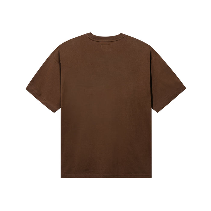 PEANUTS ARC T-SHIRT - BROWN