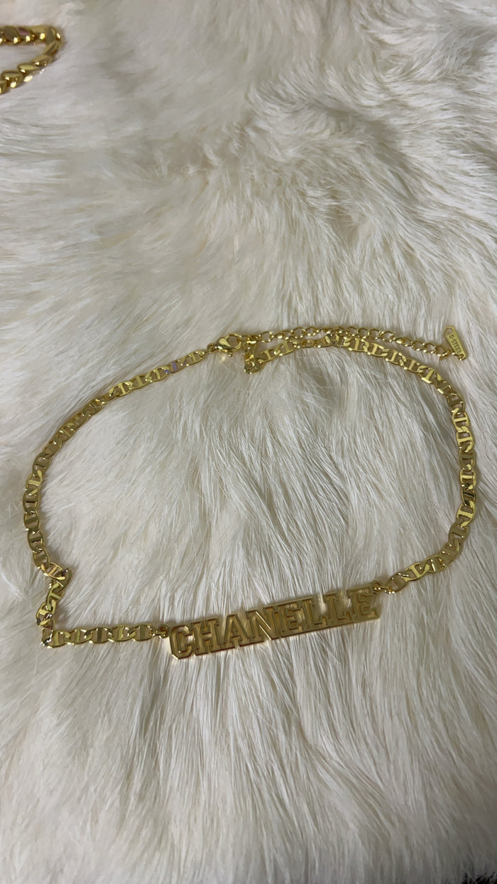 Personalized Anklet