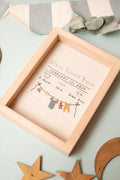 Personalized Newborn Announcement Sign