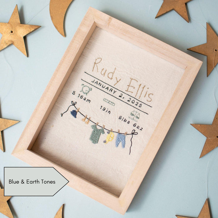 Personalized Newborn Announcement Sign